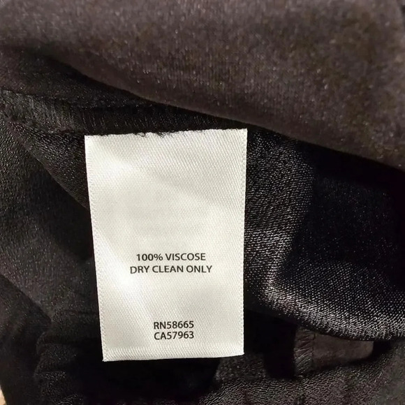 NWOT Halogen Black Straight Leg Pants Size 18 - Picture 9 of 10